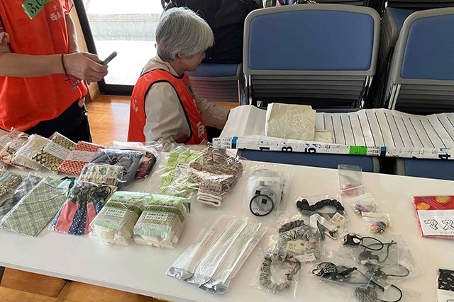 被災地支援活動に対する助成金交付事業能登半島地震被災者を対象としたボランティア活動（日高組寺族婦人会）