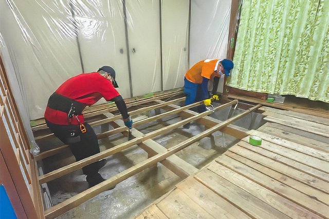 被災地支援活動に対する助成金交付事業令和7年8月九州豪雨災害における活動（益北組仏教青年会）